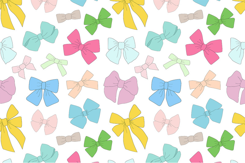 bows-pattern-ribbons-bows-pattern-seamless-bows-paper