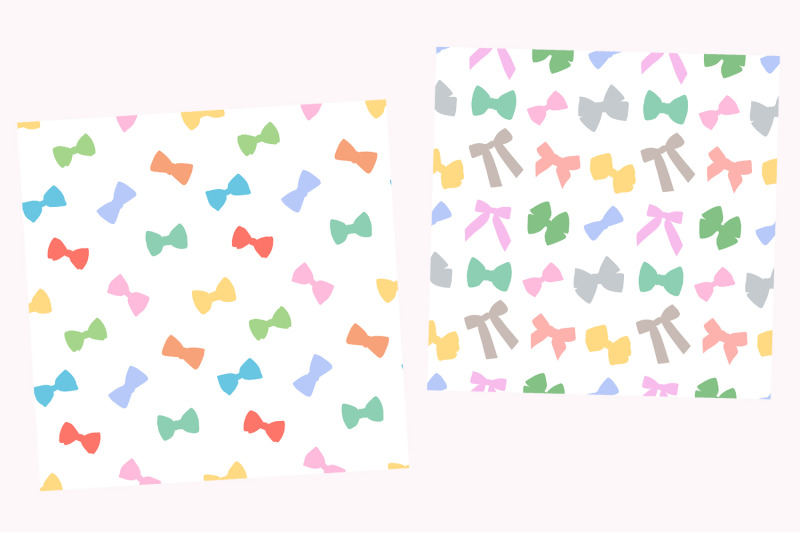 bows-silhouettes-pattern-colorful-bows-pattern-bows-paper