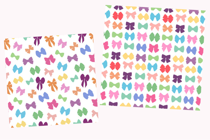 bows-silhouettes-pattern-colorful-bows-pattern-bows-paper