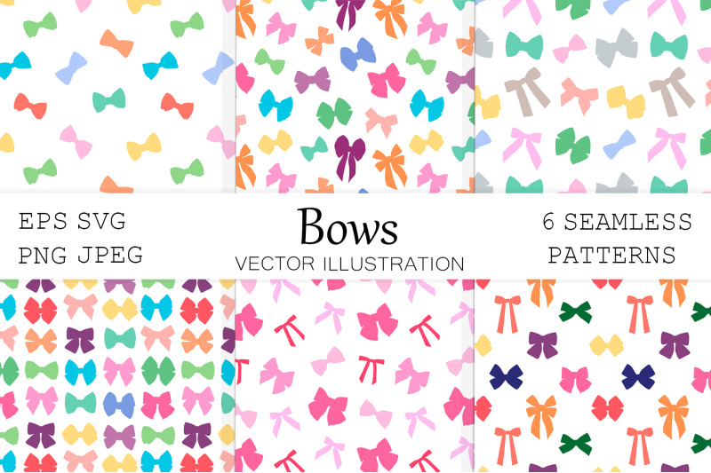 bows-silhouettes-pattern-colorful-bows-pattern-bows-paper