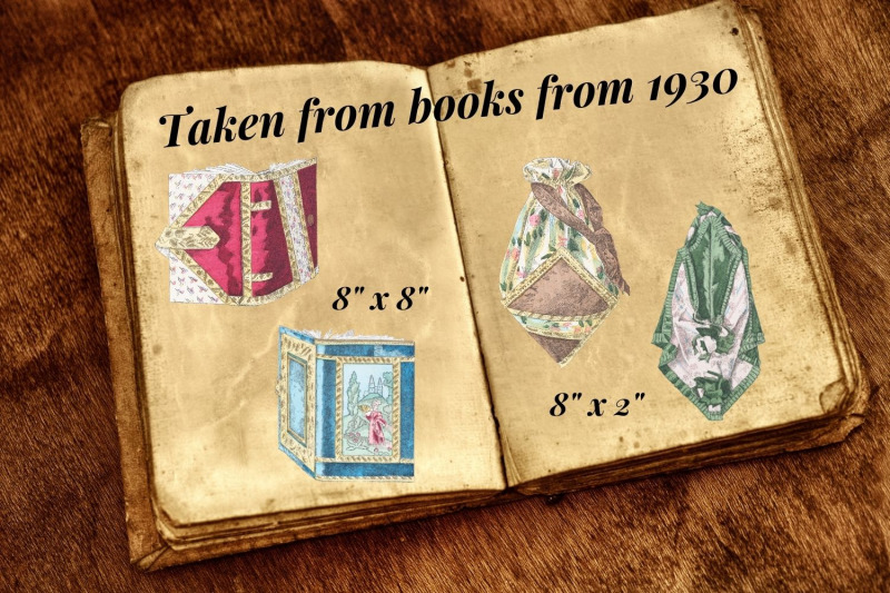 vintage-illustrations-for-scrapbookig-scarves-and-vintage-books