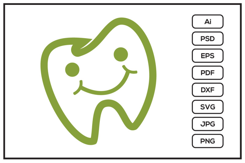 funny-pedriatic-dentistry-tooth-logo-design-illustration