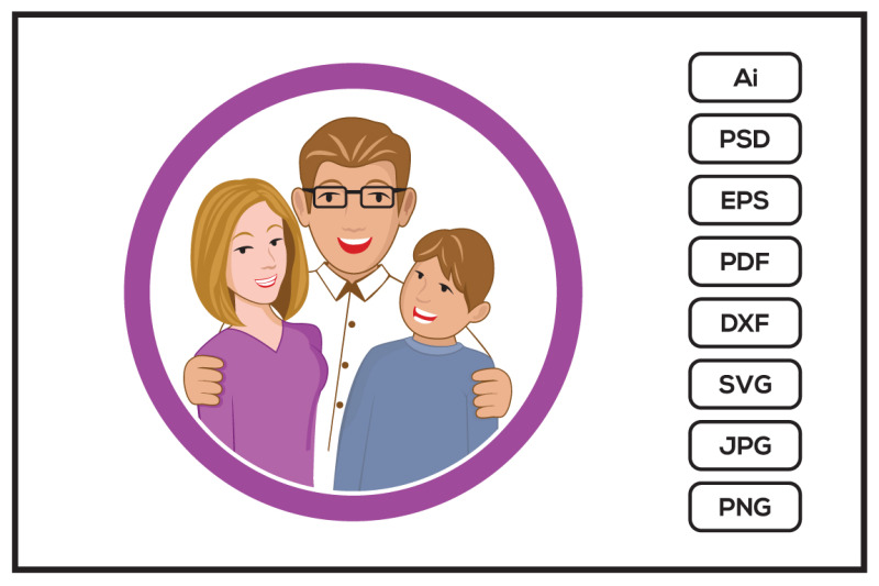 family-logo-icon-avatar-logo-design