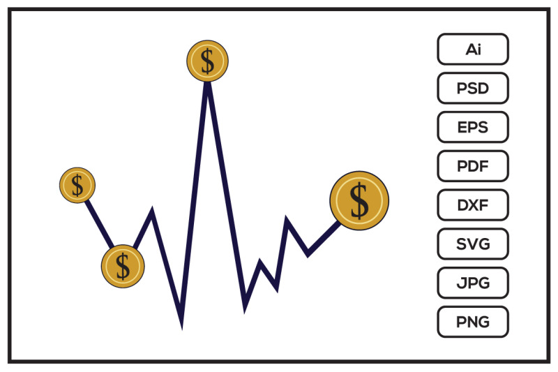 trading-wave-chart-logo-design-illustration