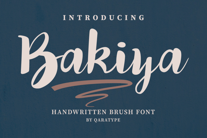 bakiya-handwritten-brush-font