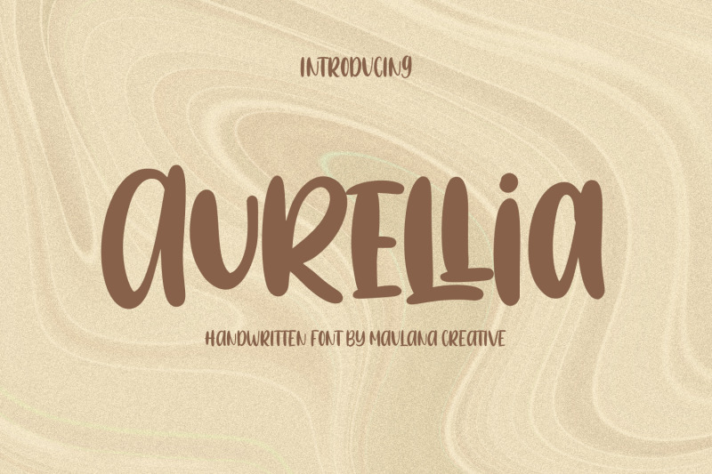 aurellia-handwritten-font