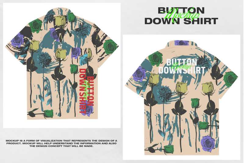 button-down-shirt-mockup