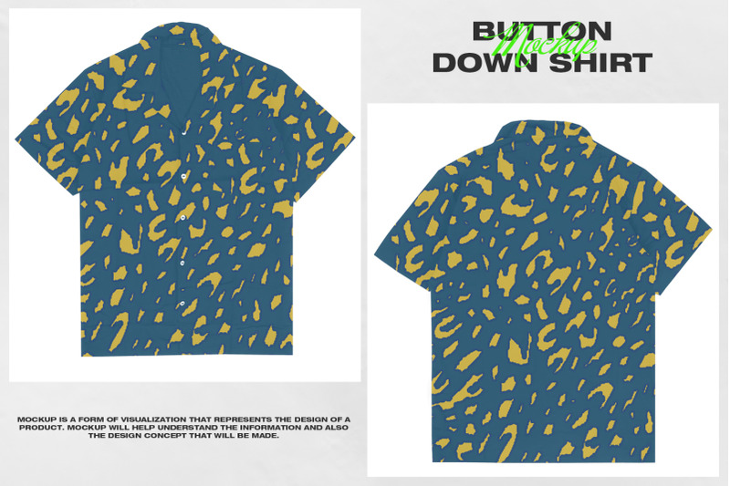button-down-shirt-mockup