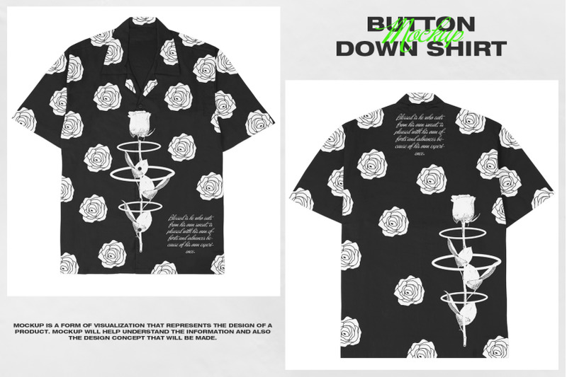 button-down-shirt-mockup