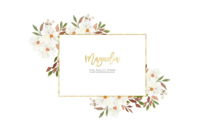 white-magnolia-flower-frame-clipart-magnolia-frame-watercolor-clipart