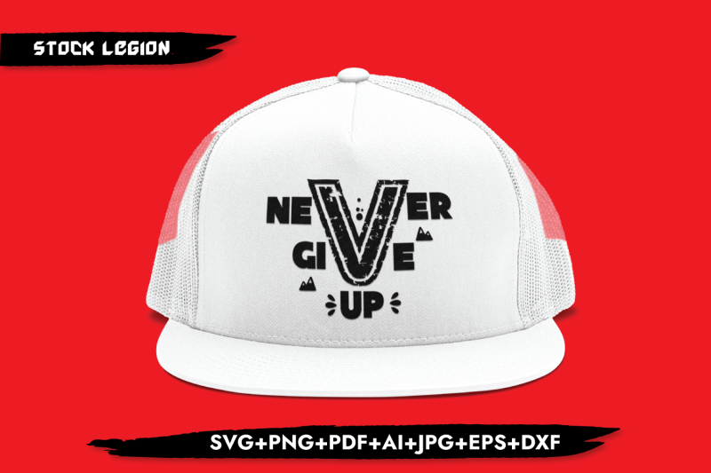 never-give-up-svg