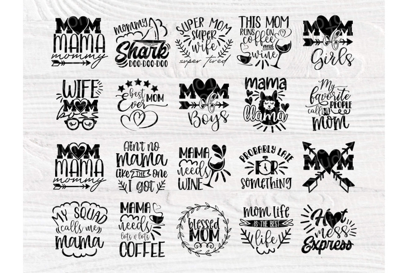 Download Mom Life SVG, Mom Quotes Svg, Mother's Day Svg By ...