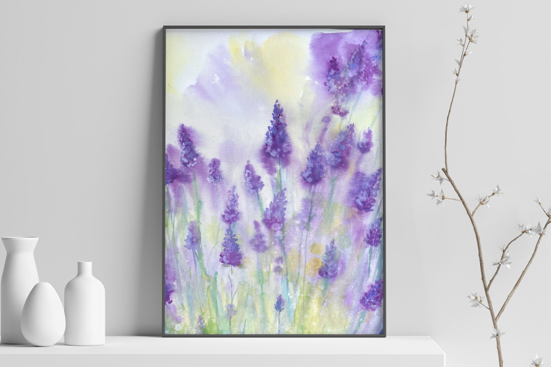 summer-lavender-watercolor-print