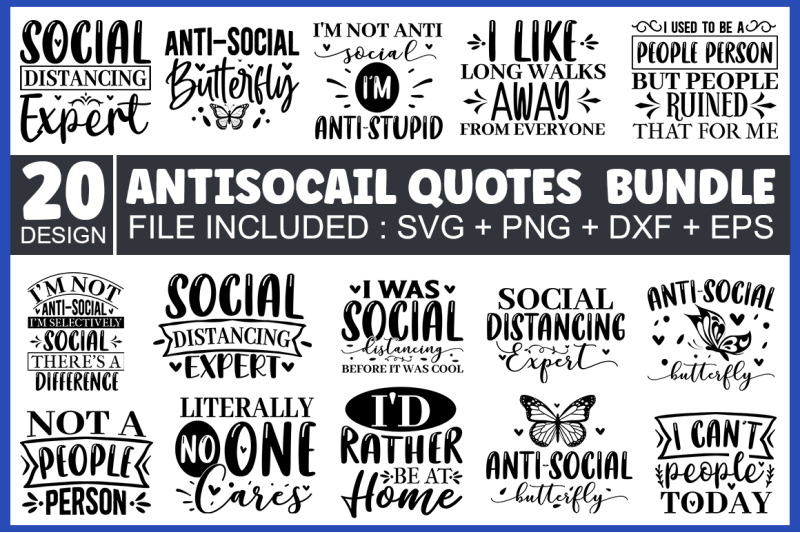 antisocial-svg-bundle