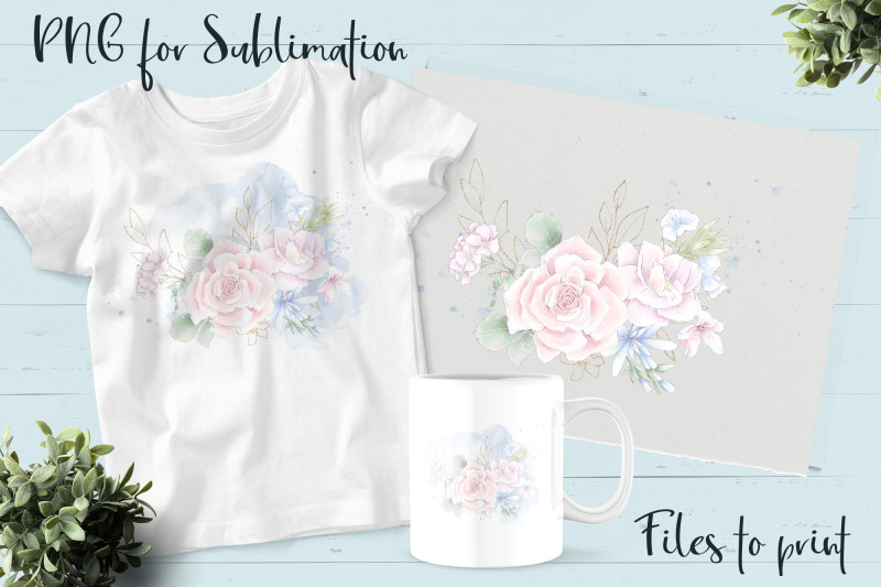 roses-sublimation-design-for-printing