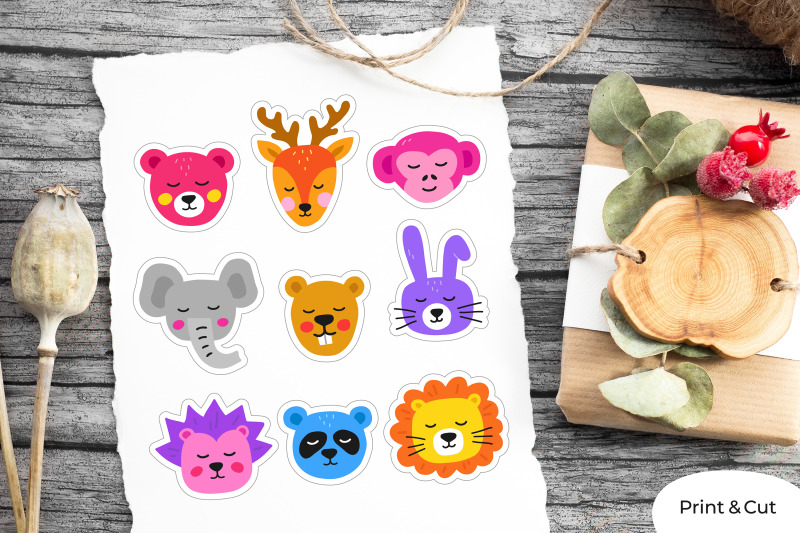 cute-animals-faces-printable-stickers-cricut-design