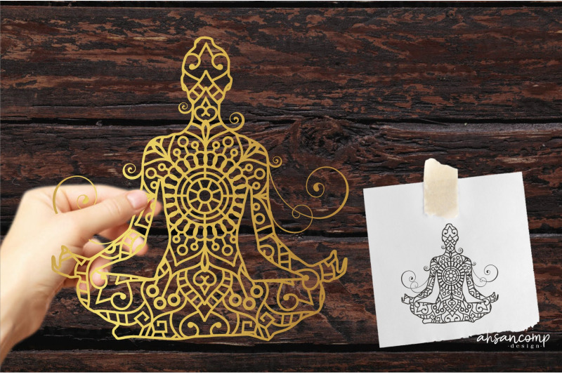 yoga-5-paper-cut-vector-illustration