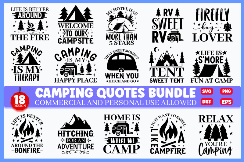 camping-svg-bundle