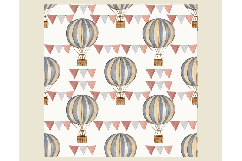 decorative-paper-vintage-circus-tent-watercolor-digital-pattern-clipa