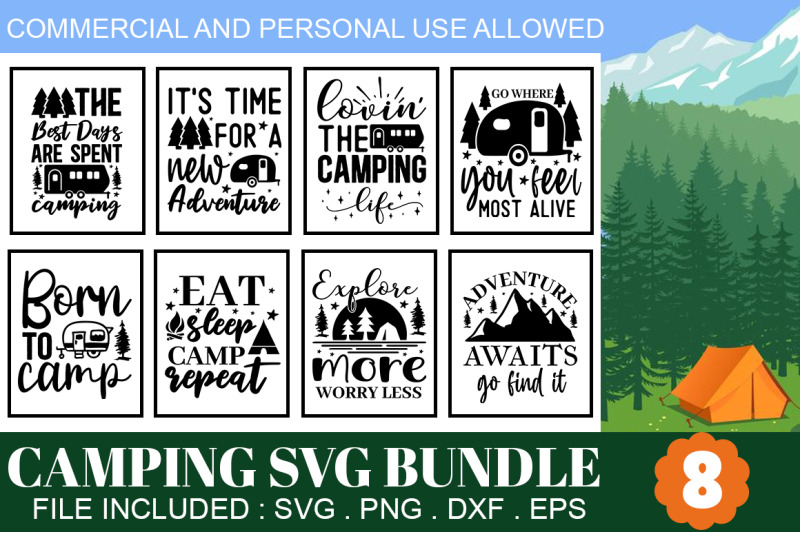 camping-svg-bundle