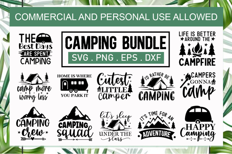 camping-svg-bundle