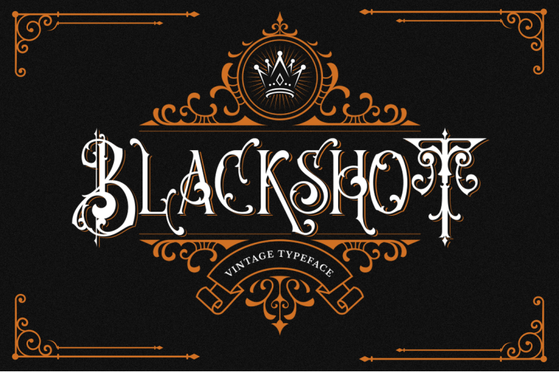 blackshot-blackletter-font
