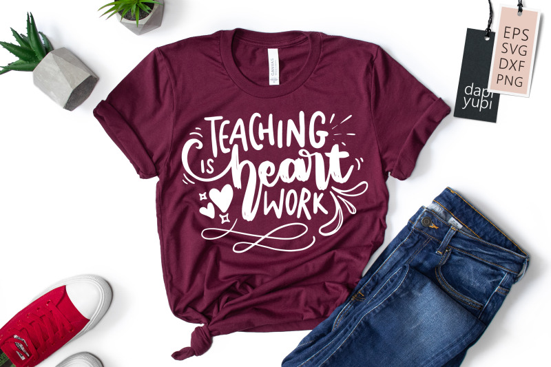 teaching-is-heart-work-svg