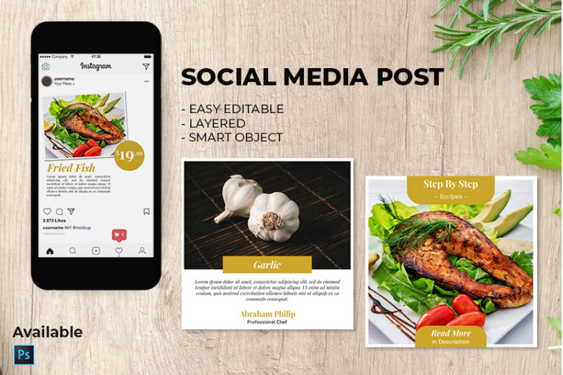 social-media-food-post-template-psd