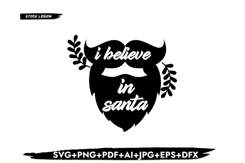 i-believe-in-santa-svg