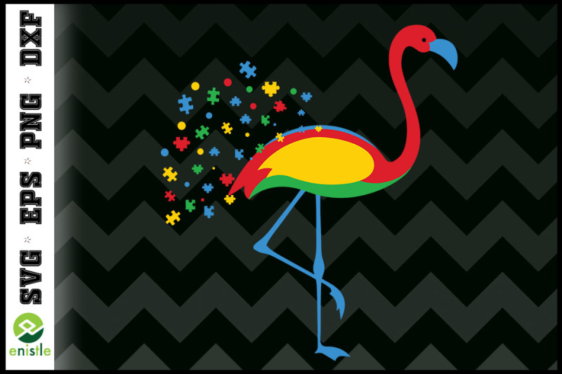 flamingo-puzzle-pieces-autism-awareness