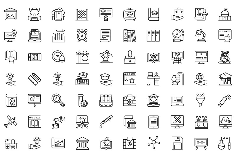 190-set-editable-education-icons