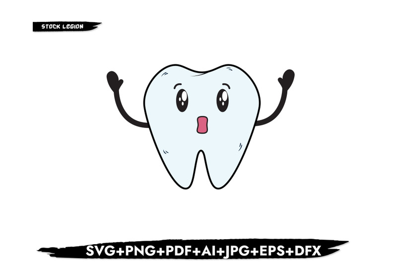 surprised-tooth-svg