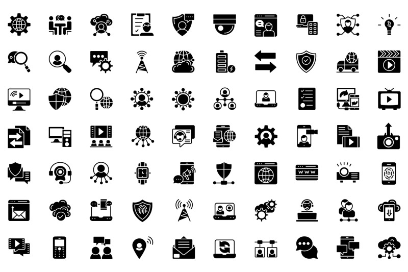 170-collection-of-networking-icons