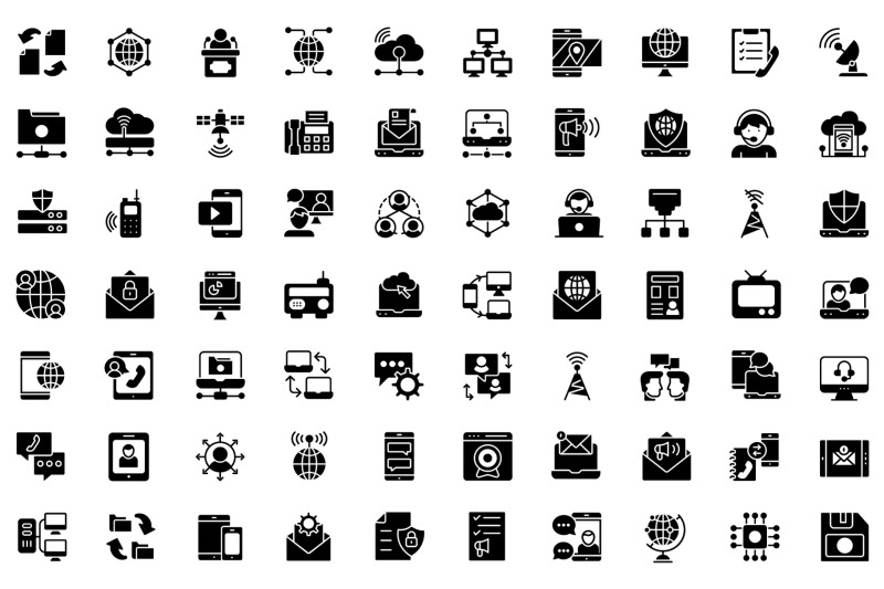 170-collection-of-networking-icons