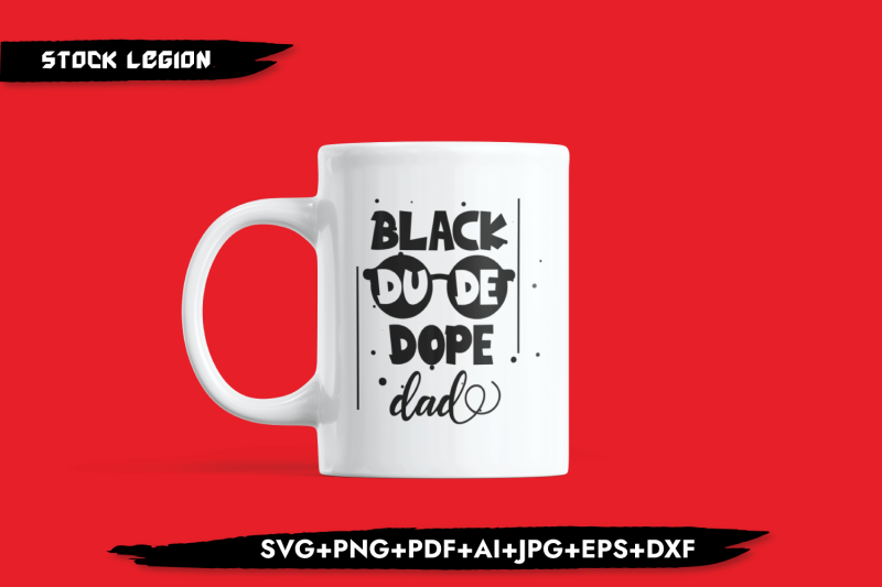 black-dude-dope-dad-svg