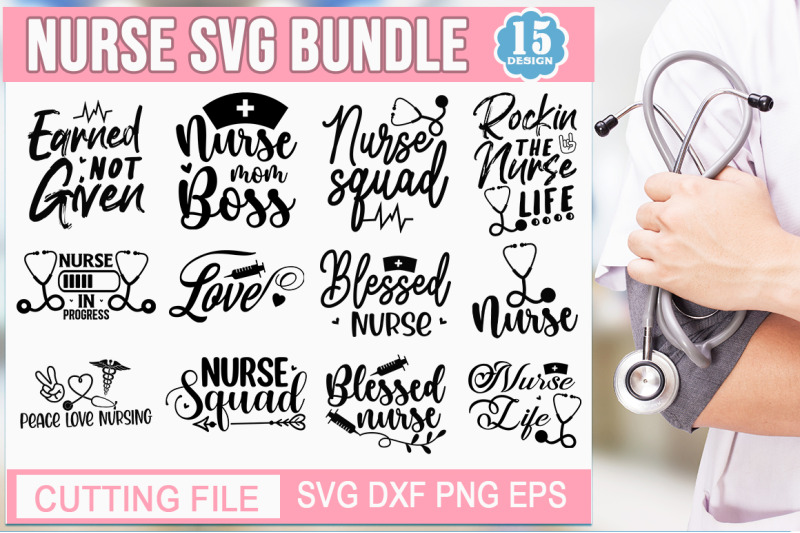 nurse-svg-bundle