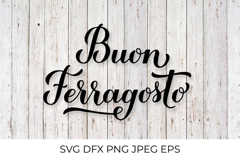 buon-ferragosto-calligraphy-lettering-italian-summer-holiday