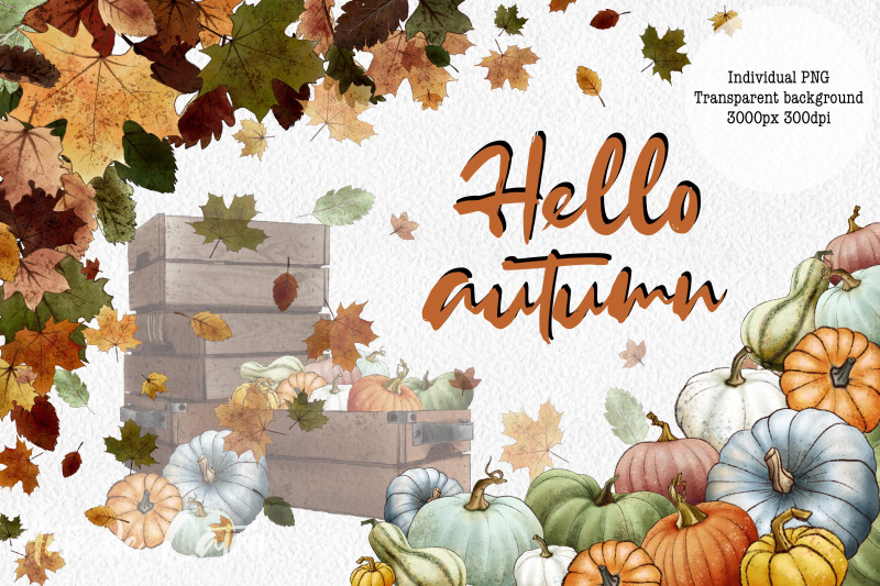hello-autumn-clipart-halloween-clipart-leaves-pumpkins