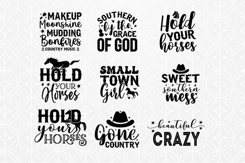 country-girl-svg-bundle