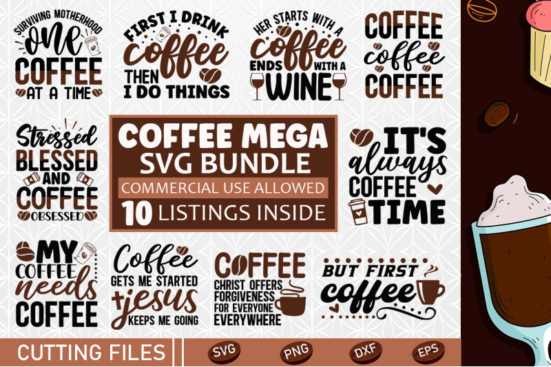 coffee-svg-bundle