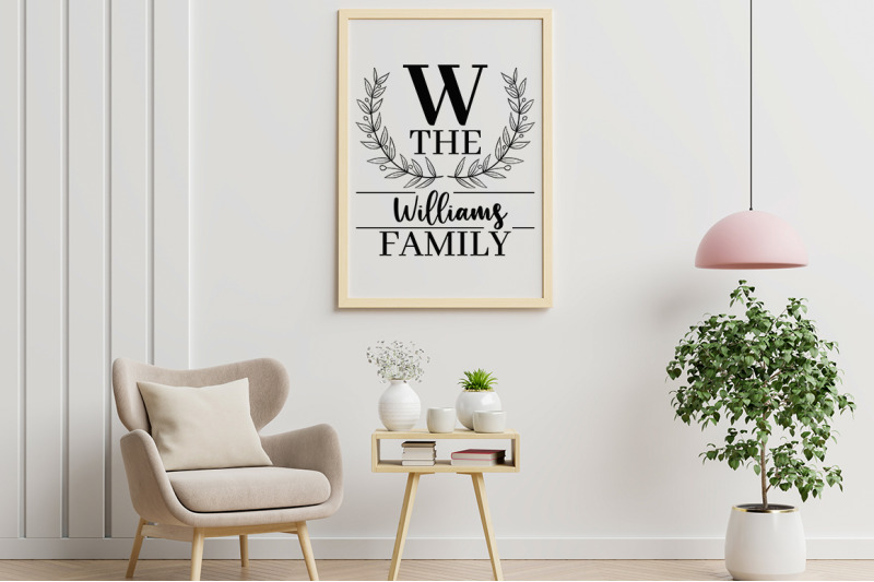 family-monogram-svg-bundle