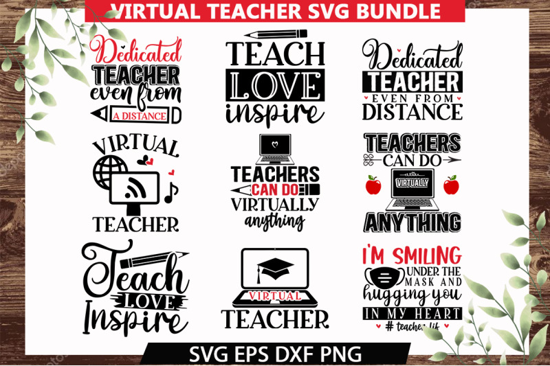 virtual-teacher-svg-bundle