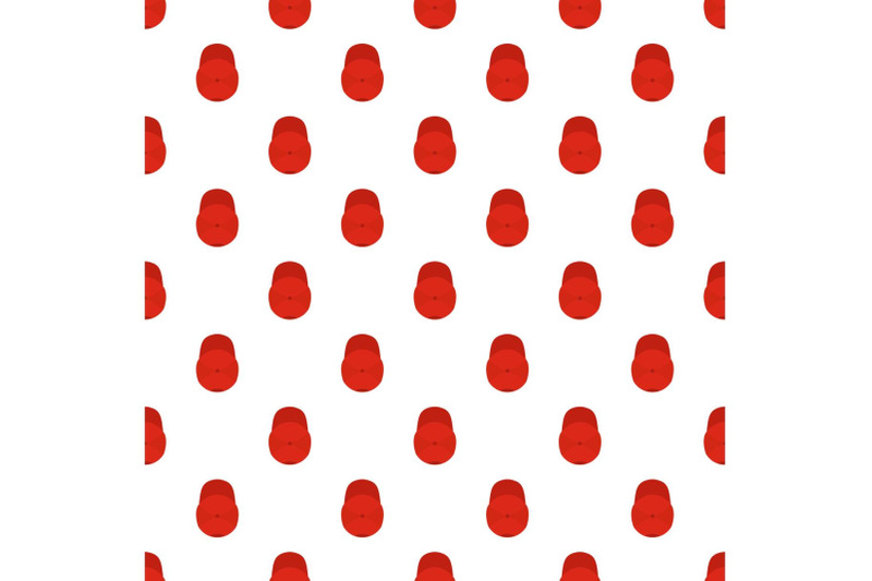 red-baseball-cap-pattern-seamless