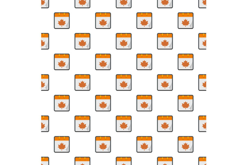 calendar-autumn-pattern-seamless
