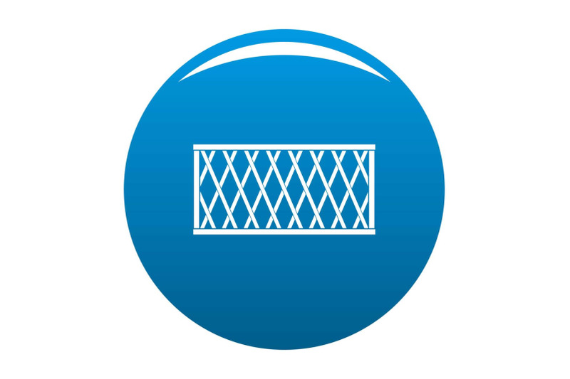 fence-icon-blue-vector