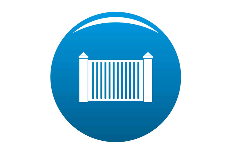 steel-fence-icon-blue-vector