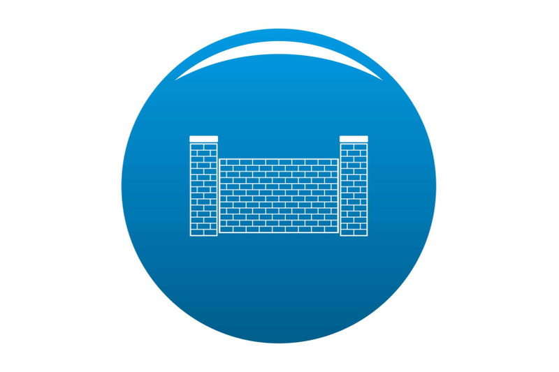 fence-of-brick-icon-blue-vector