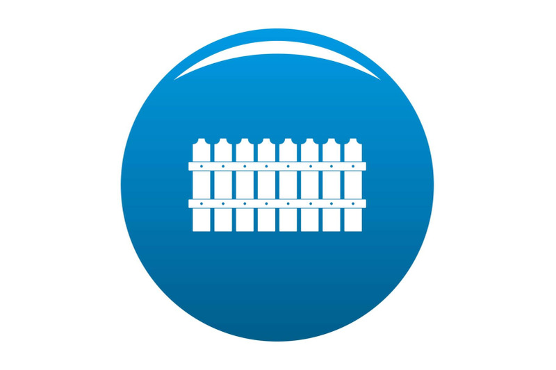 low-fence-icon-blue-vector