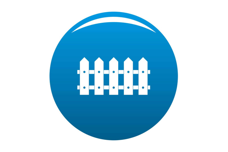 rare-fence-icon-blue-vector