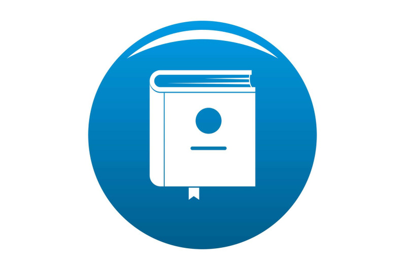 book-encyclopedia-icon-blue-vector